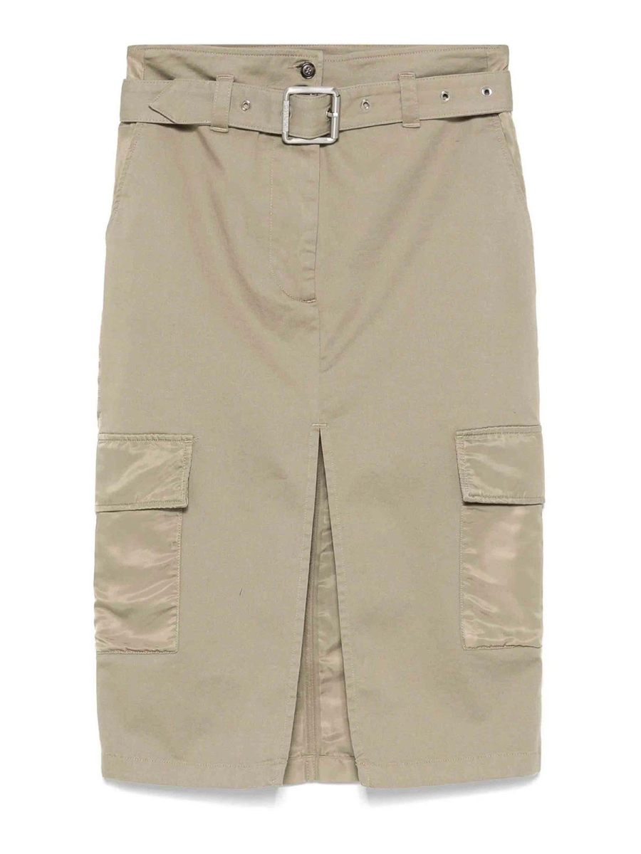 Pinko Jupe Midi - Vert