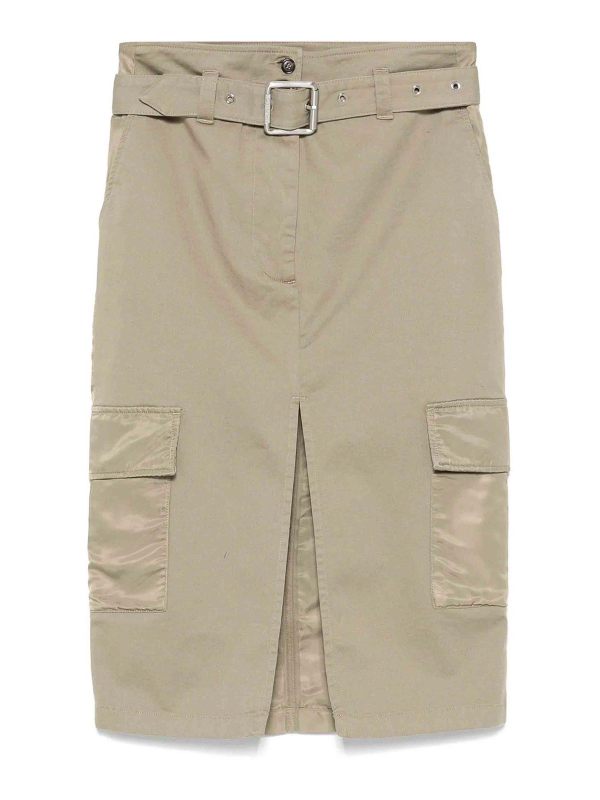 Pinko Jupe Midi - Vert