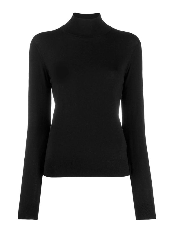 Theory Pull Col Roulé - Noir