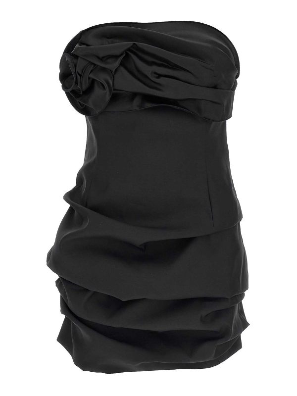 Magda Butrym Robe Au Genou - Noir