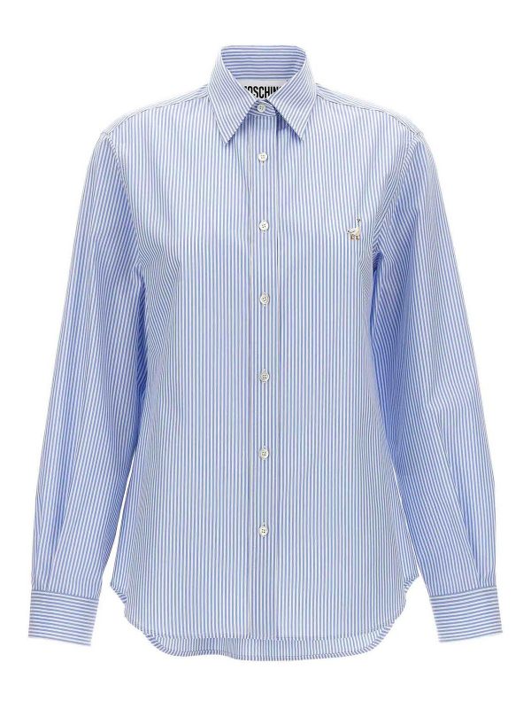 Moschino Chemise - Bleu Clair