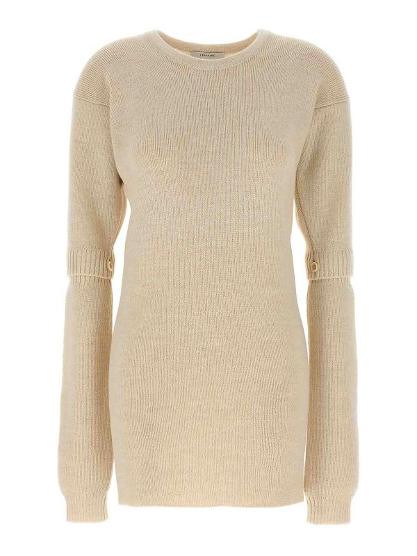 Lemaire Robe Courte - Blanc