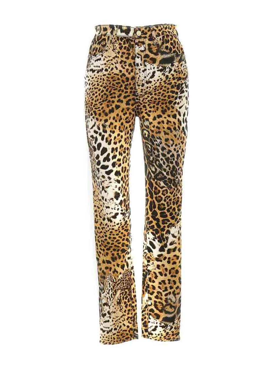 Roberto Cavalli Pantalons Décontractés - Beige