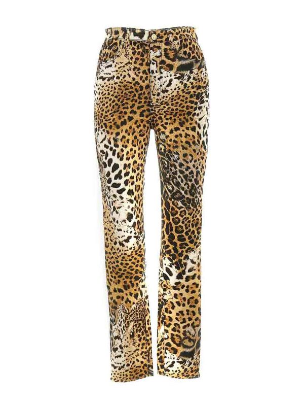 Roberto Cavalli Pantalons Décontractés - Beige