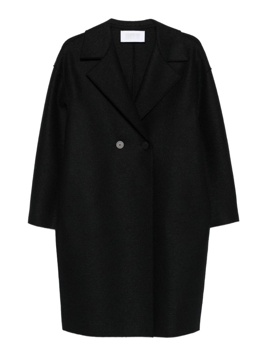 Harris Wharf London Manteau Court - Noir