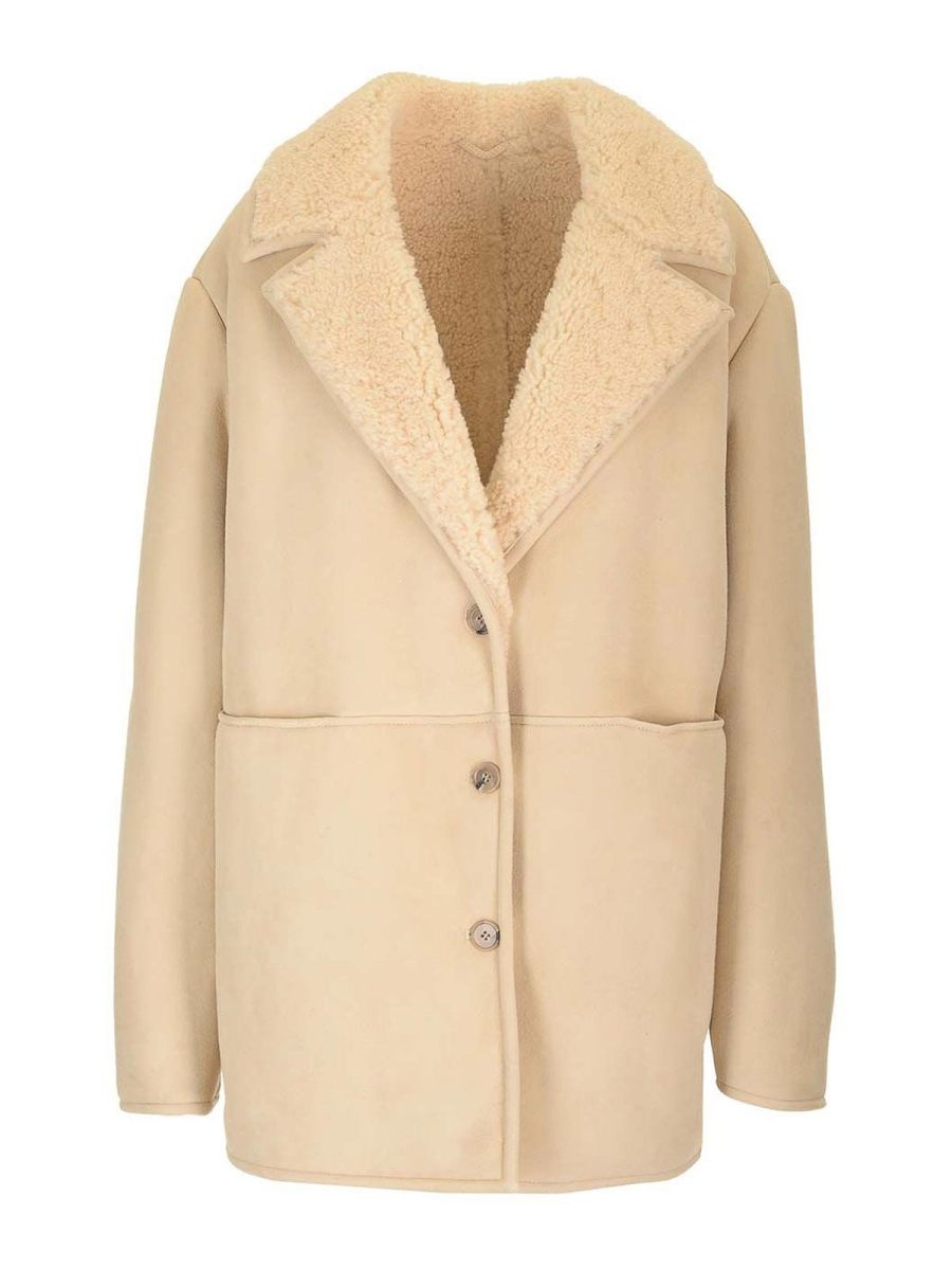 Loulou Studio Manteau Court - Blanc