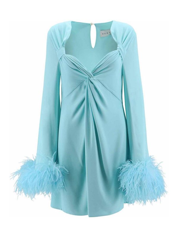 Nervi Robe De Cocktail - Bleu