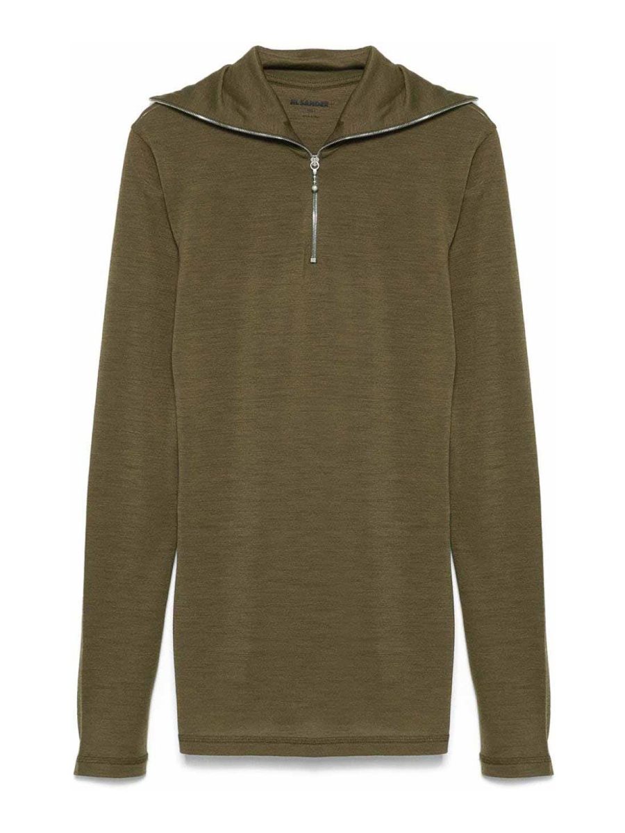 Jil Sander T-Shirt - Vert