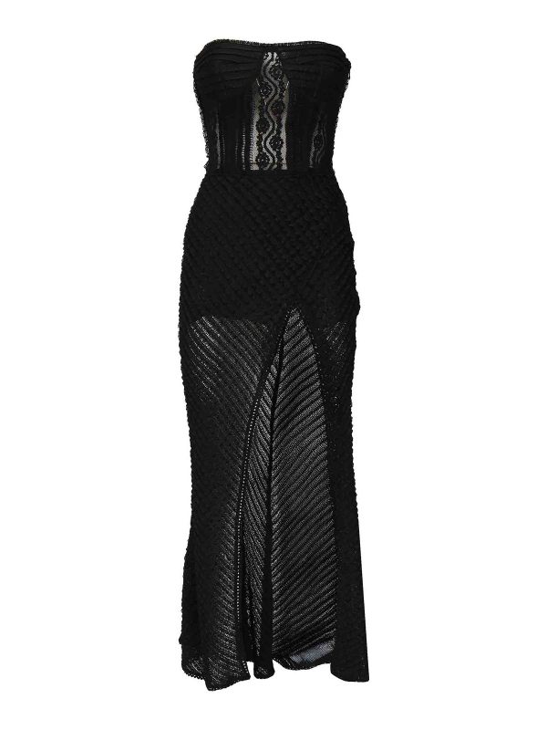 Charo Ruiz Maxi Robe - Noir