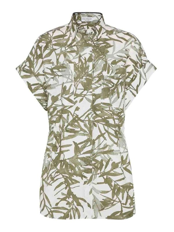 Brunello Cucinelli Chemise - Blanc