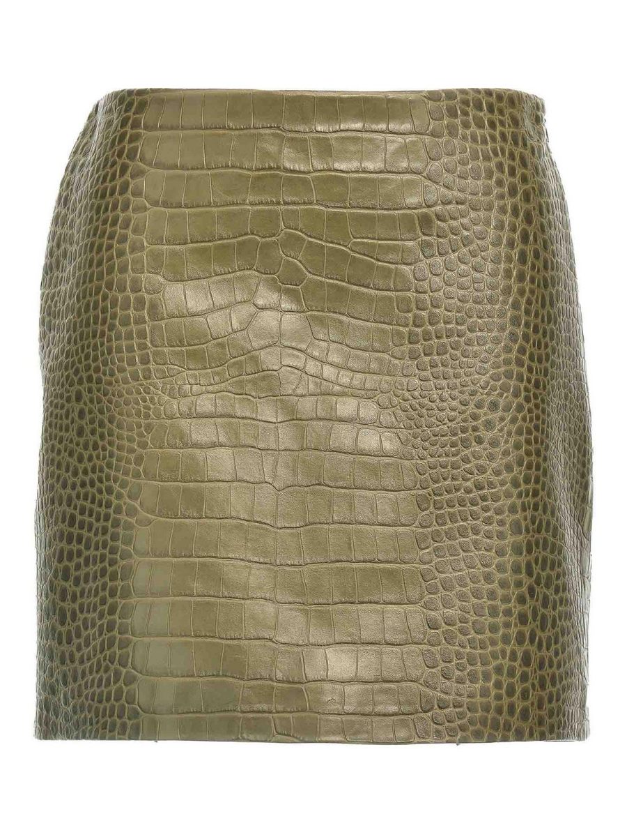 Ermanno Scervino Jupe Midi - Vert