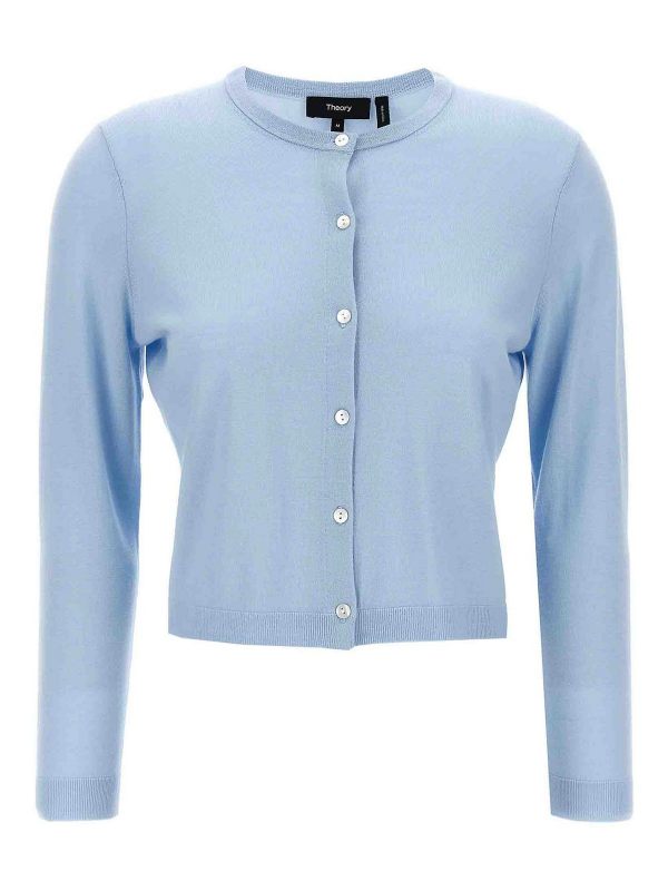 Theory Cardigan - Bleu Clair