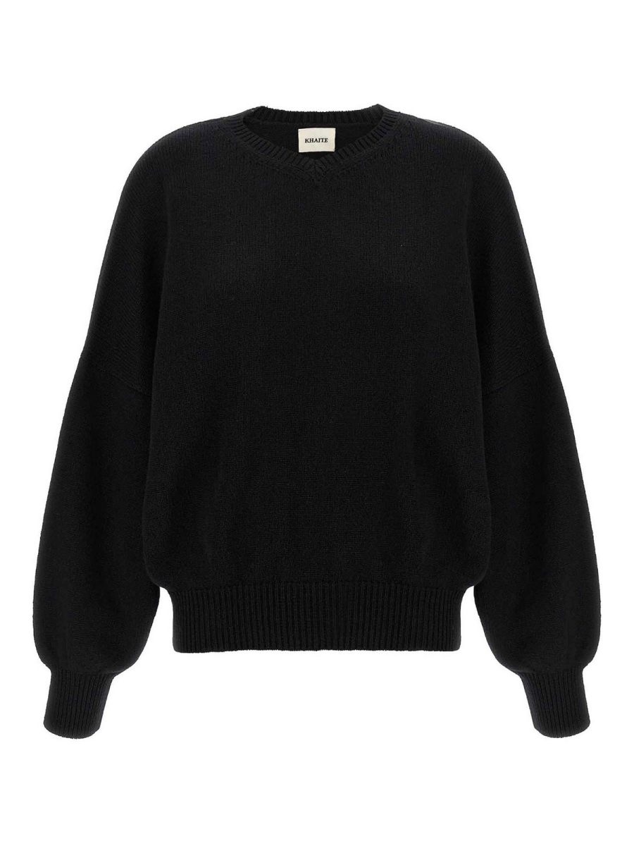 Khaite Pull Col Rond - Noir
