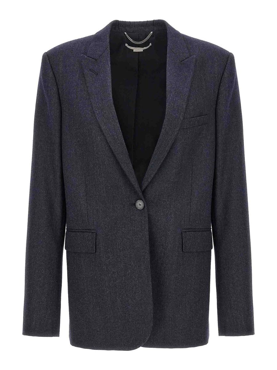 Stella Mccartney Blazer - Bleu