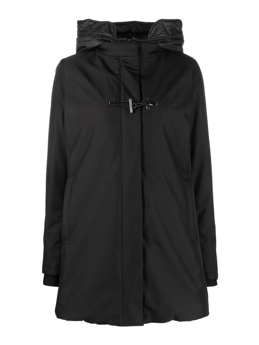 Fay Manteau Court - Noir