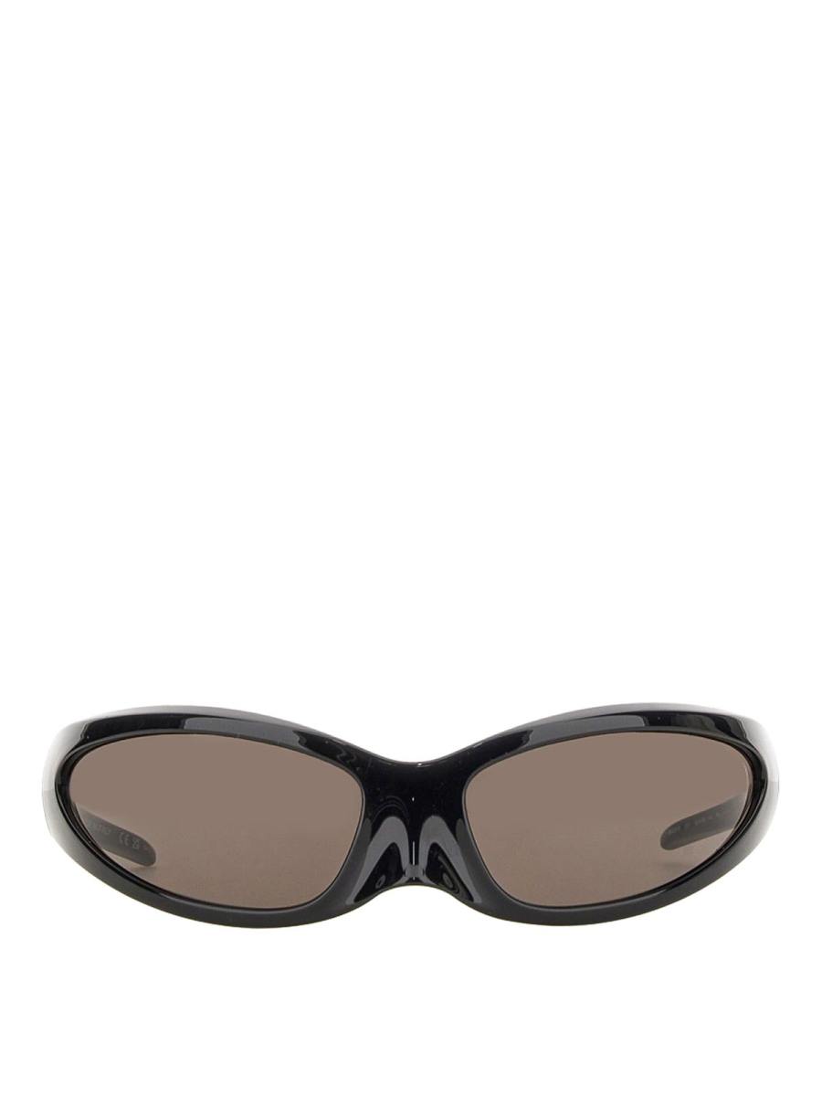 Balenciaga Lunettes De Soleil - Noir
