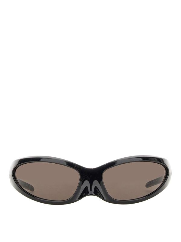 Balenciaga Lunettes De Soleil - Noir