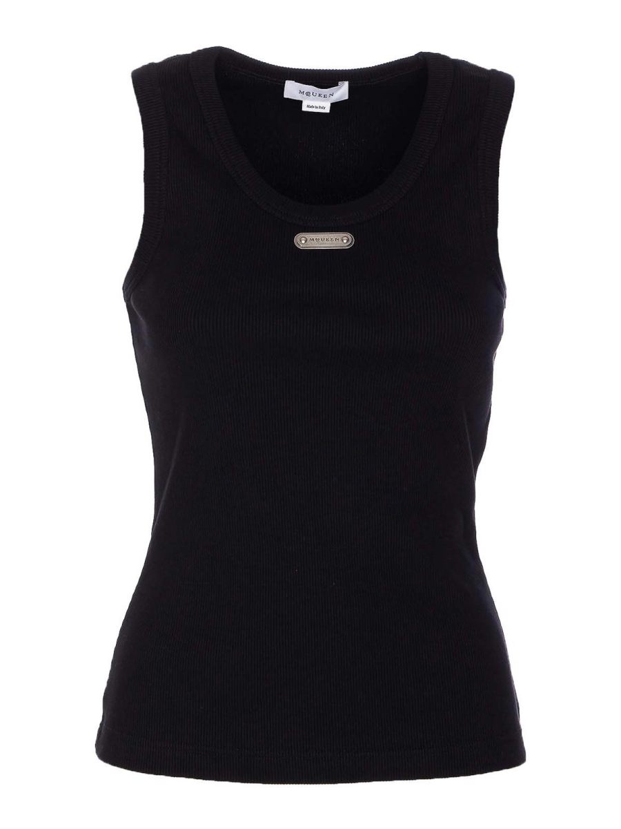 Alexander Mcqueen Top - Noir