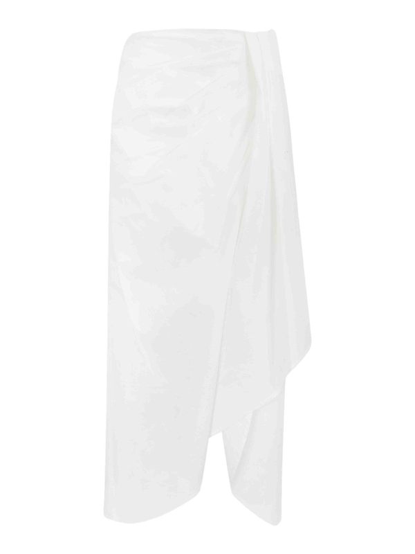 Twinset Jupe Midi - Blanc