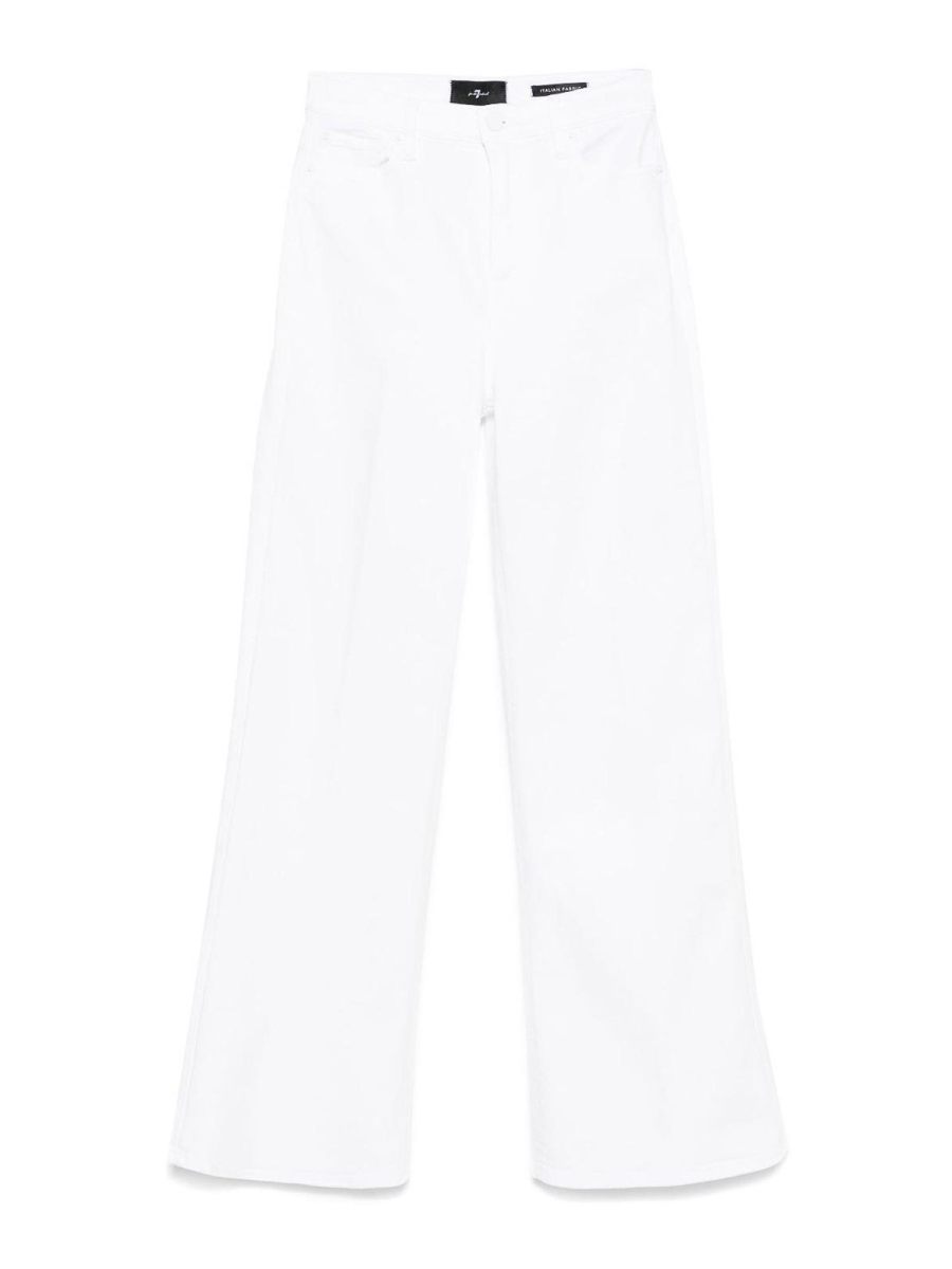 7 For All Mankind Jean Bootcut - Blanc