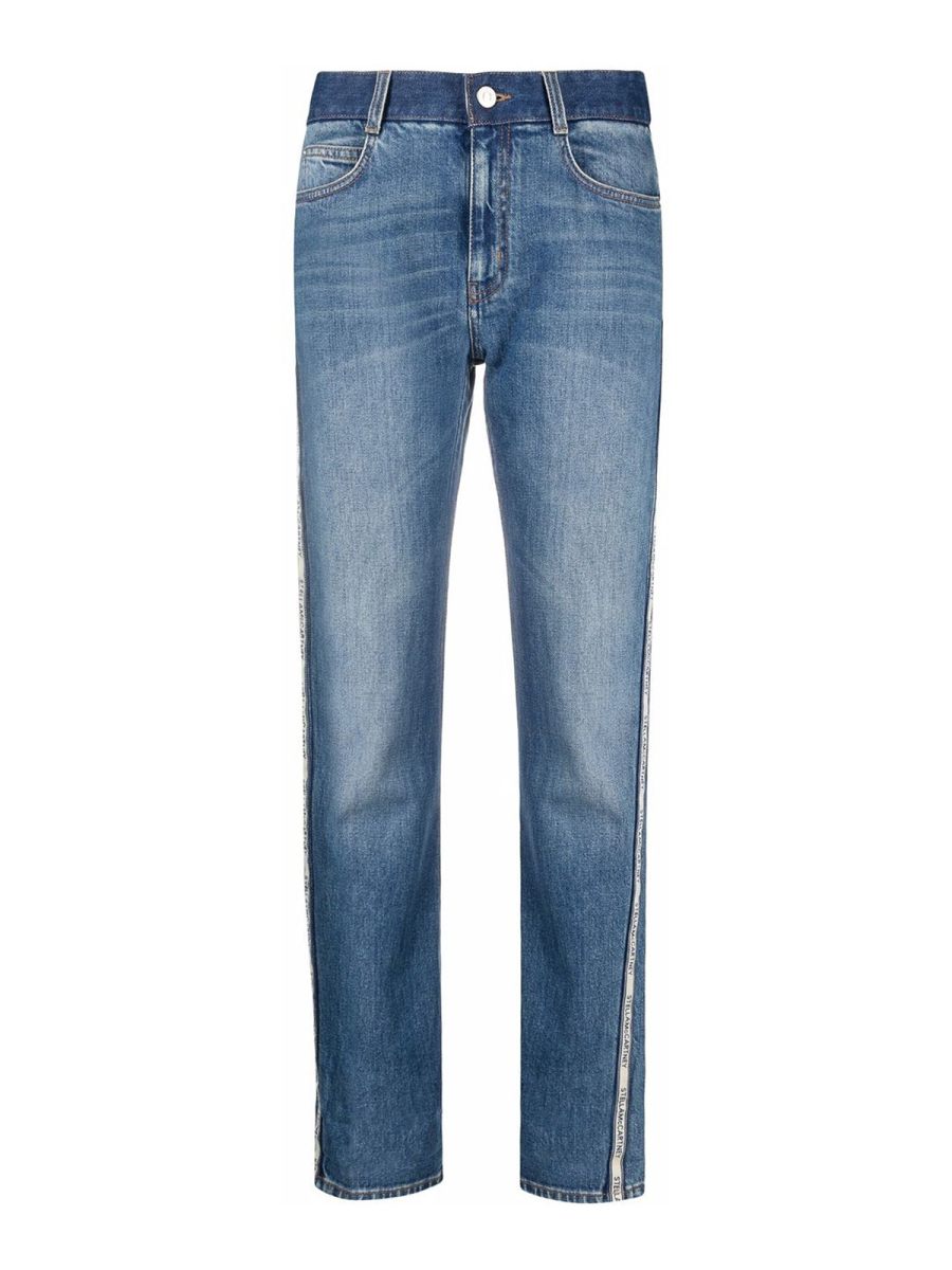 Stella Mccartney Jean Droit - Bleu