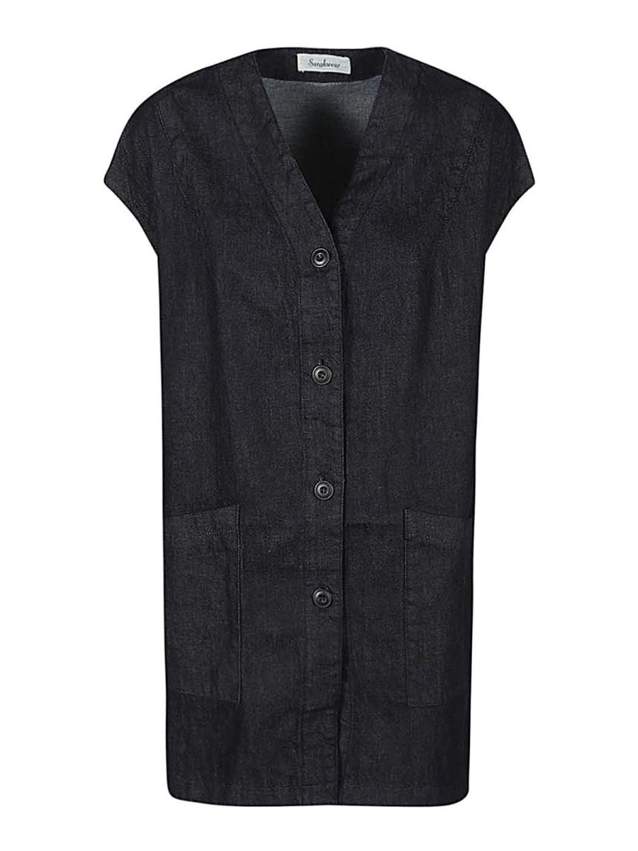 Sarahwear Gilet - Bleu