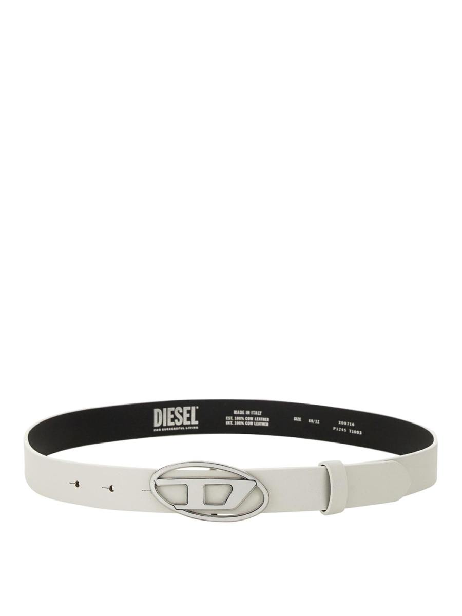 Diesel Ceinture - Argent
