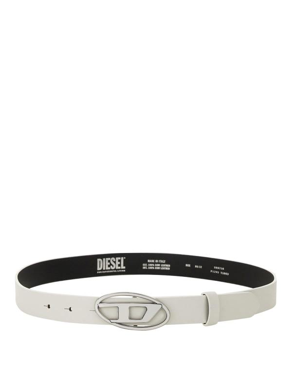 Diesel Ceinture - Argent