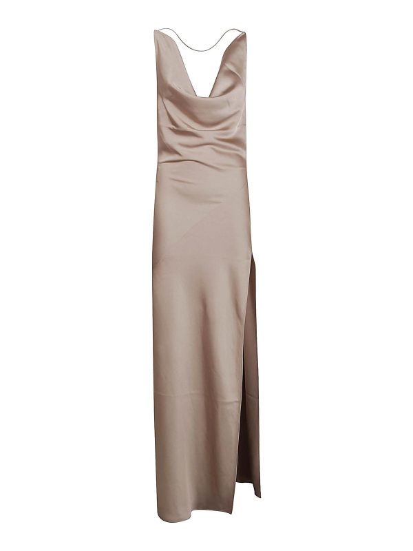 The Andamane Maxi Robe - Taupe