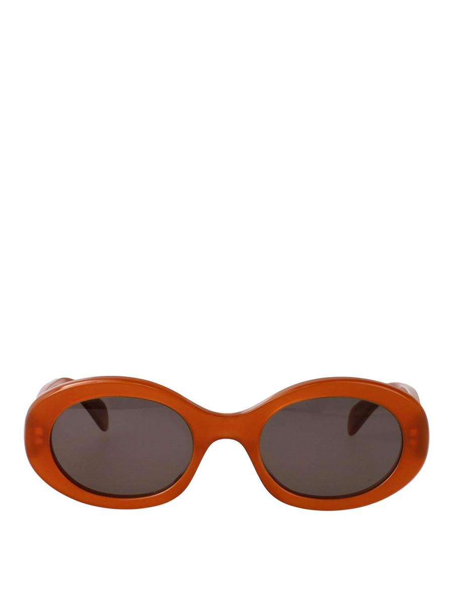 Céline Lunettes De Soleil - Marron