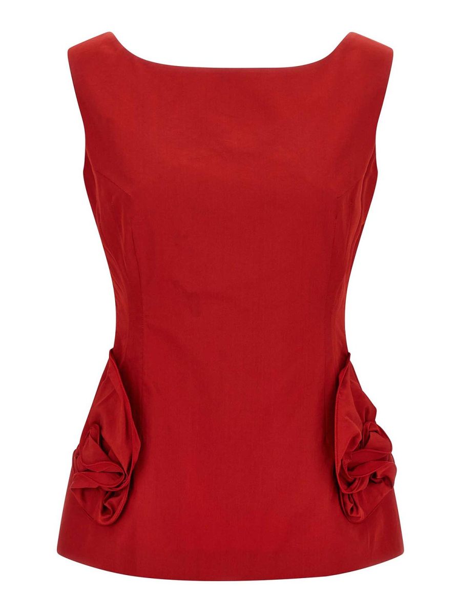 Magda Butrym Top - Rouge