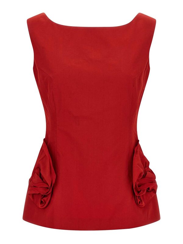 Magda Butrym Top - Rouge