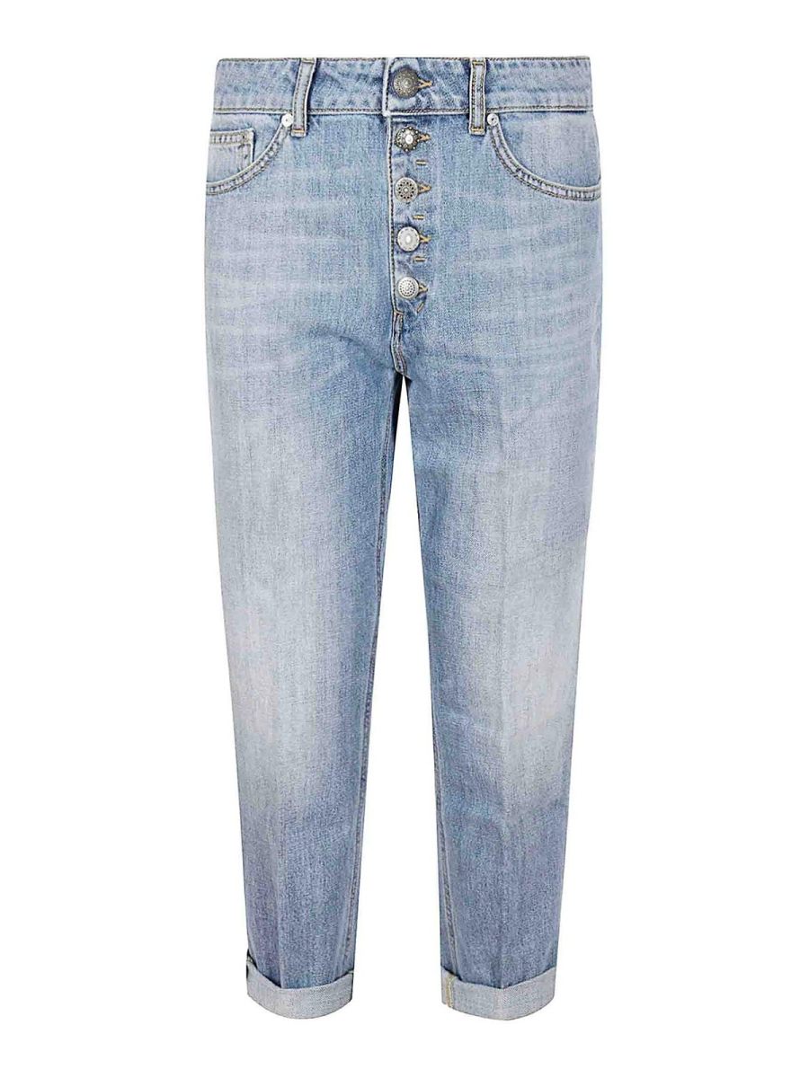Dondup Jean Droit - Bleu
