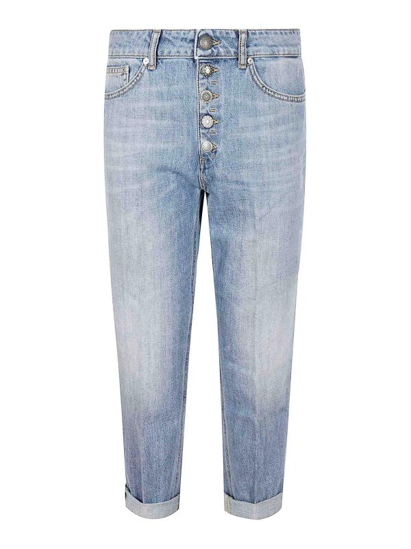 Dondup Jean Droit - Bleu
