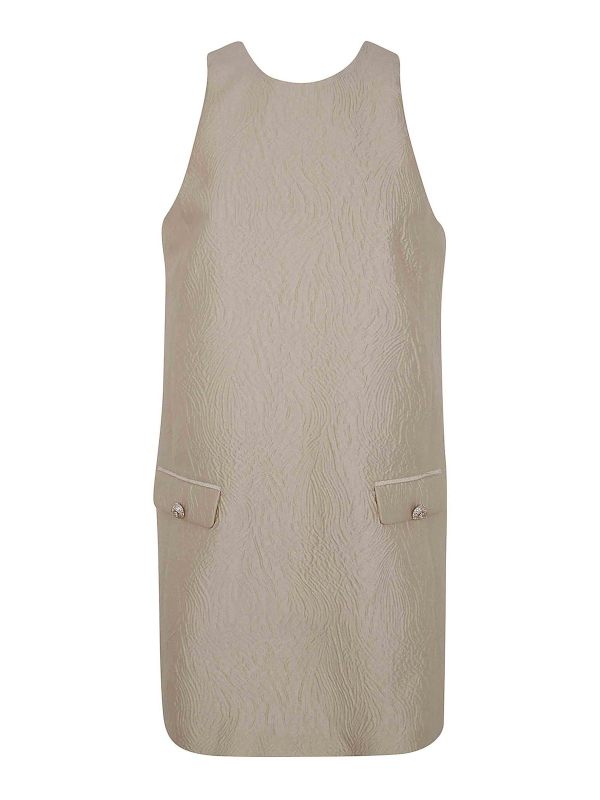 Twinset Robe Courte - Argent