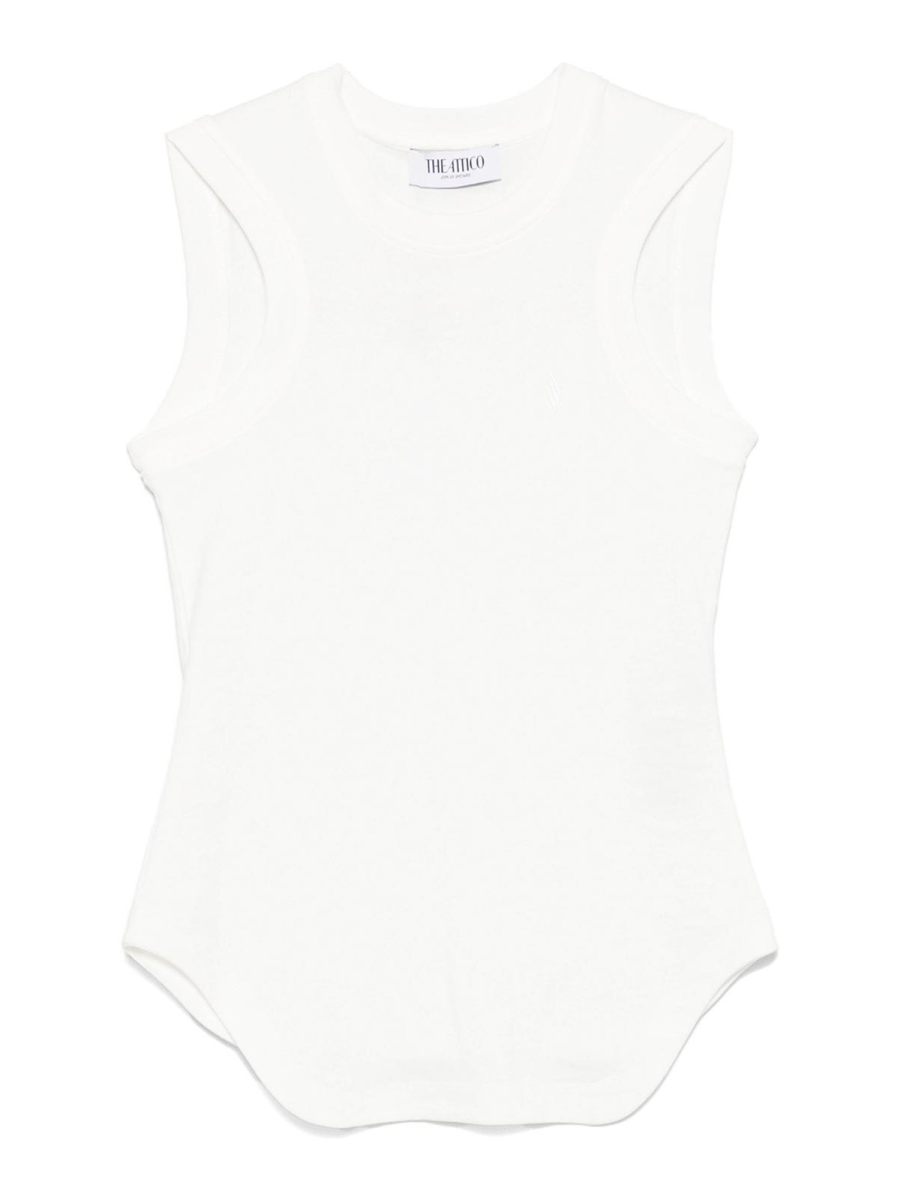 The Attico Top - Blanc