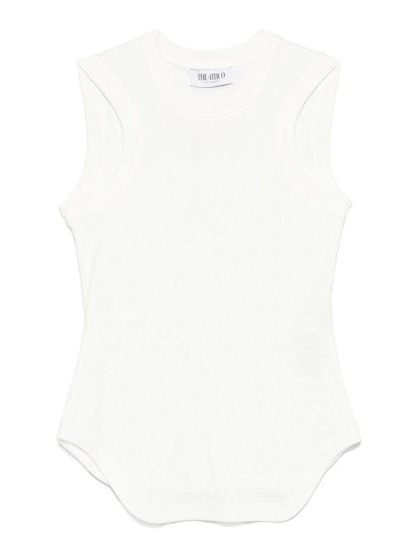 The Attico Top - Blanc
