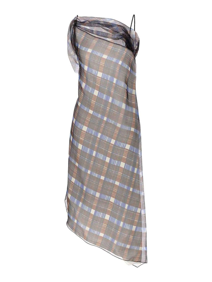 Ferragamo Robe Au Genou - Multicolore