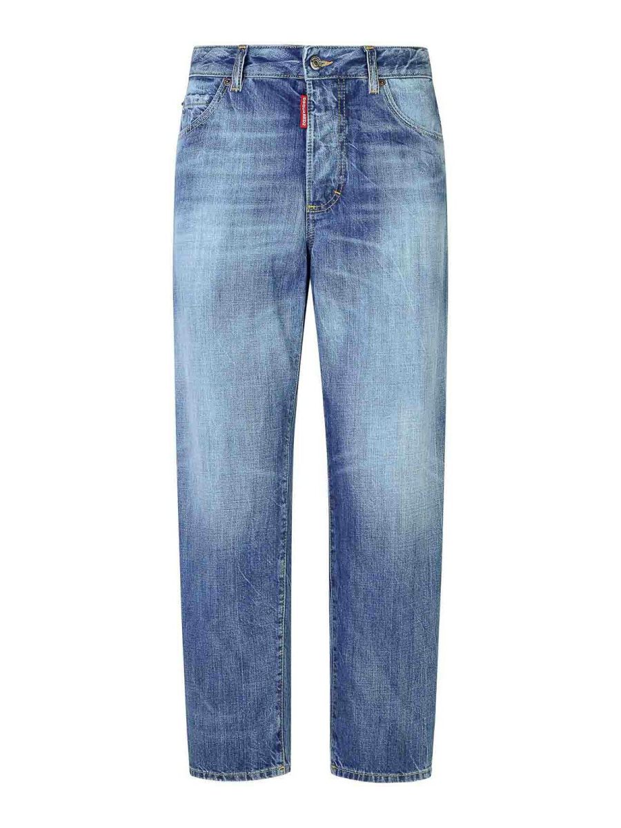 Dsquared2 Jean Bootcut - Bleu