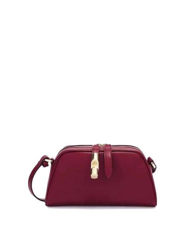 Furla Sac Porté Épaule - Rouge Bru