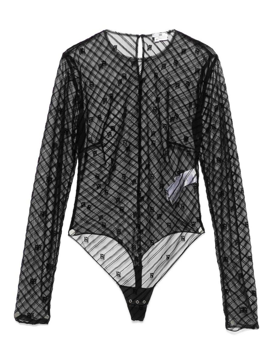 Elisabetta Franchi Top - Noir