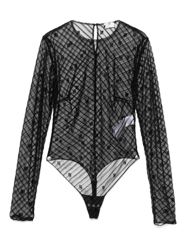 Elisabetta Franchi Top - Noir