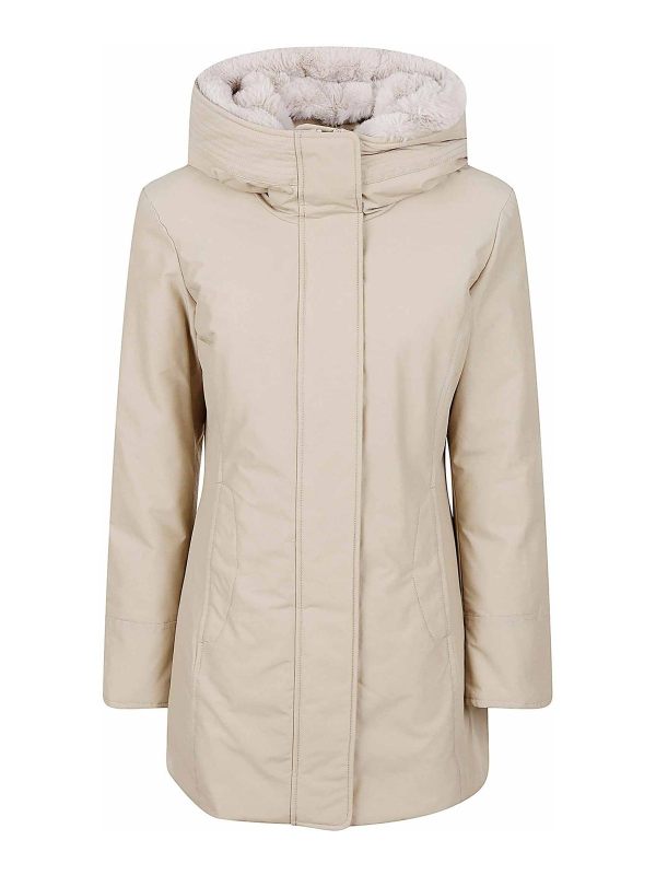 Woolrich Manteau Rembourré - Beige