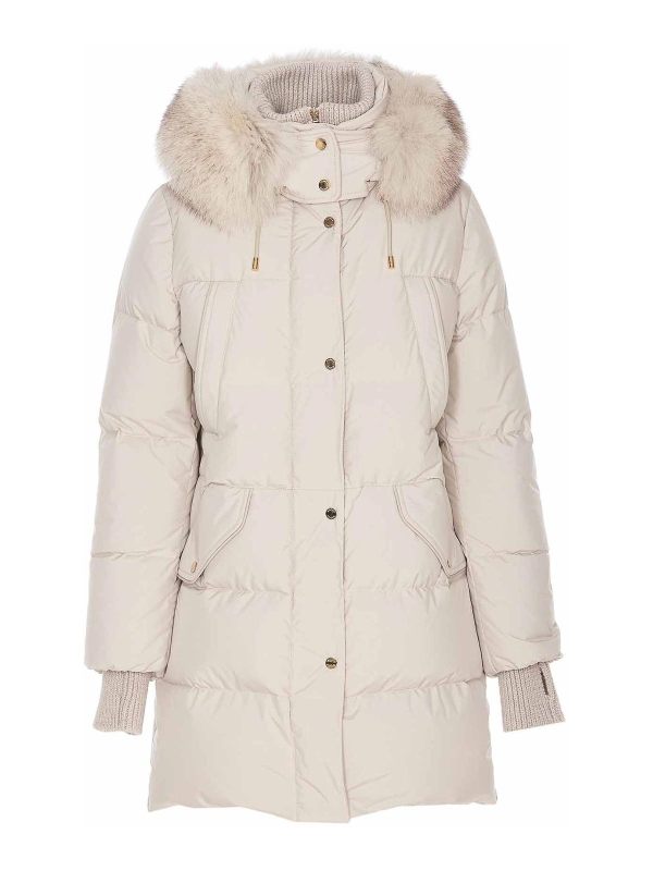 Moorer Blouson Rembourré - Blanc