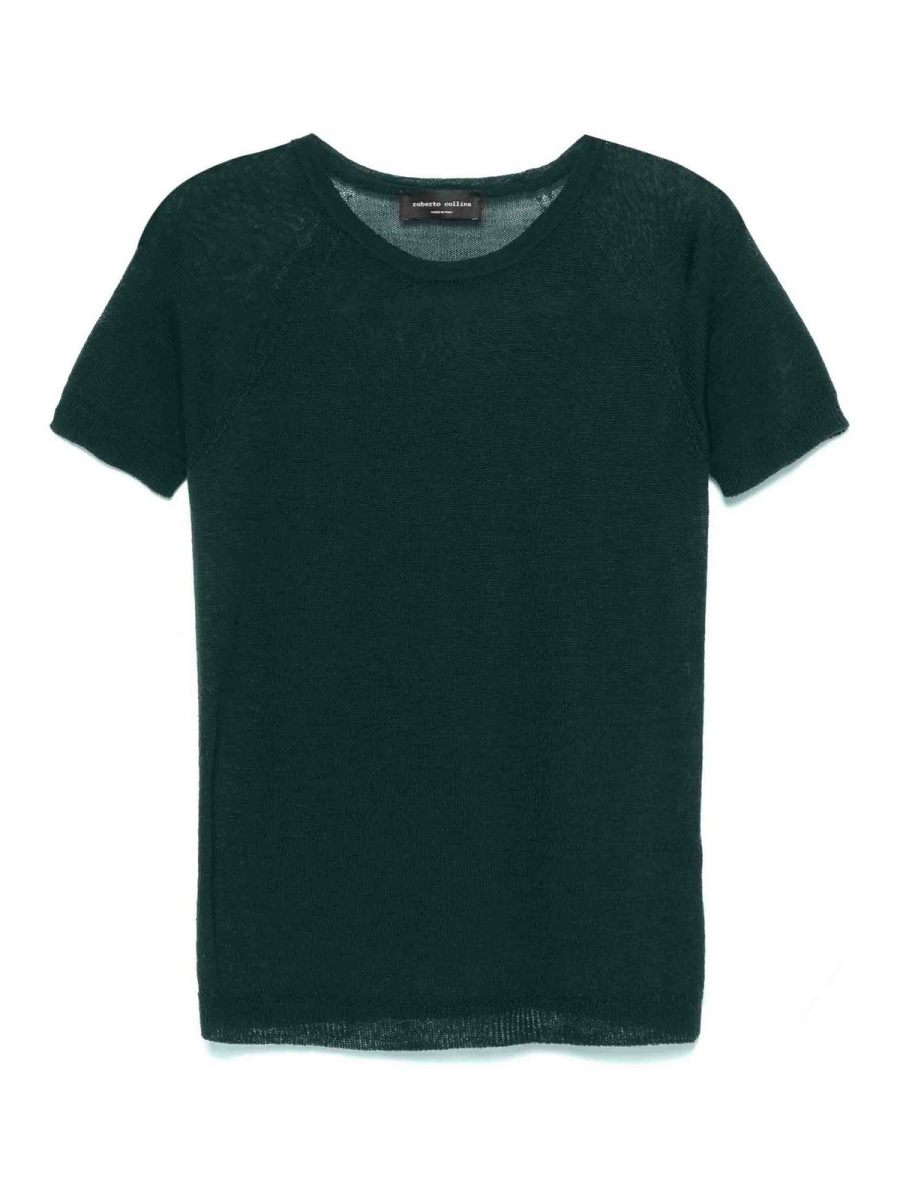 Roberto Collina Pull Col Rond - Vert