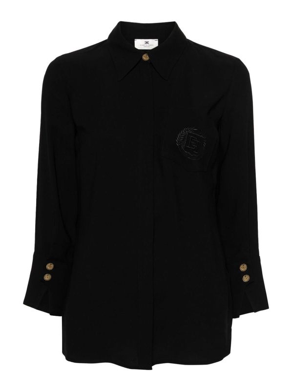 Elisabetta Franchi Chemise - Noir
