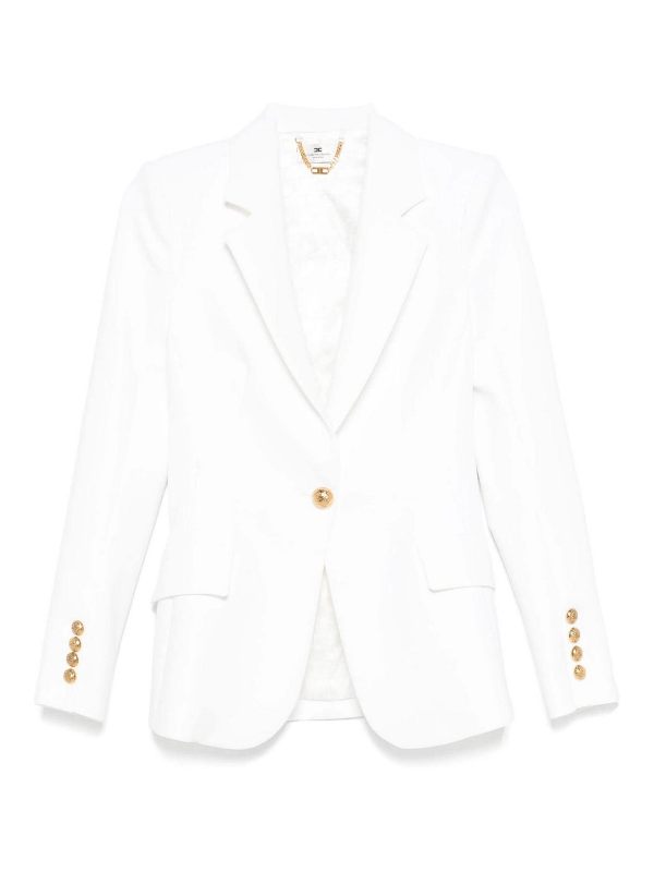 Elisabetta Franchi Blazer - Crème