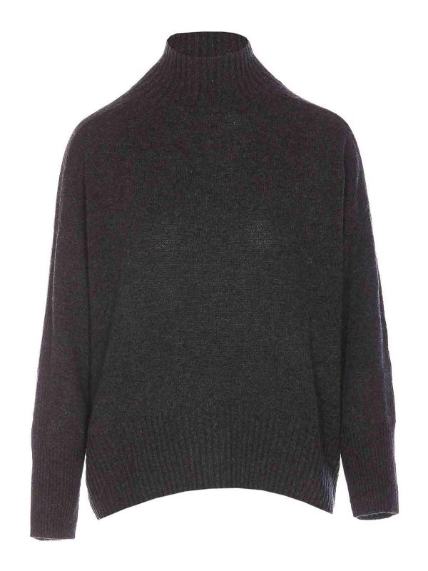 Allude Pull Col Rond - Gris