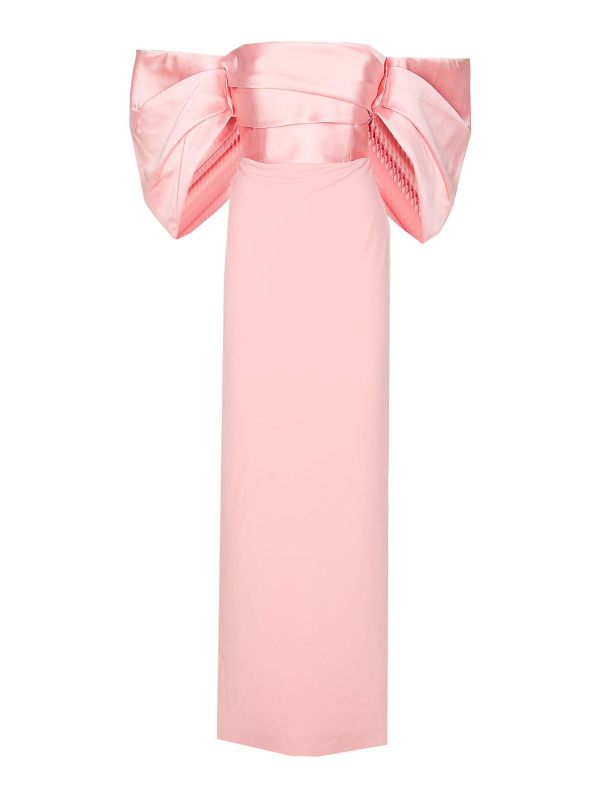 Solace London Robe Au Genou - Couleur Chair