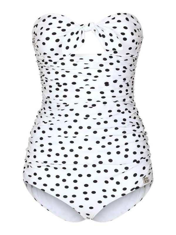 Dolce & Gabbana Maillot De Bain - Blanc